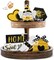 Summer Bee Tiered Tray Decor Set Honey Bee Decor Wooden Signs Farmhouse Sunflower Bee Mini Wood Tabletop Decorations for Home Kitchen
